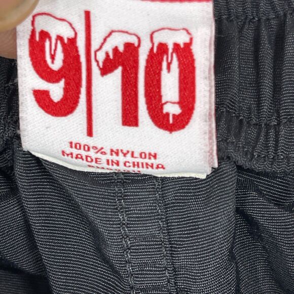 Ice Cream Swim Shorts Boys Size 9 / 10 Black Running Dog Print Elastic Waist - Picture 5 of 7